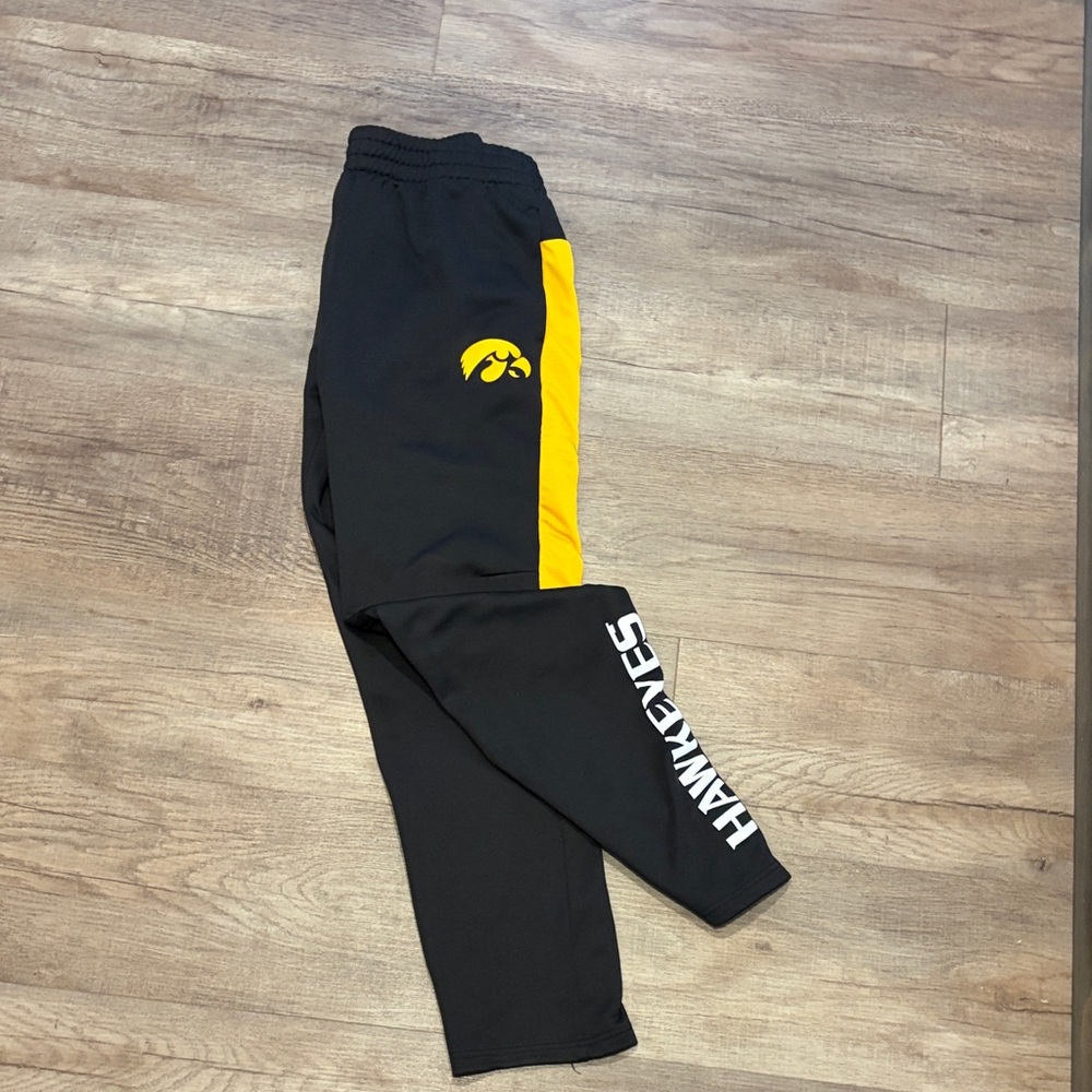 Black and Yellow Hawkeyes Sweatpants